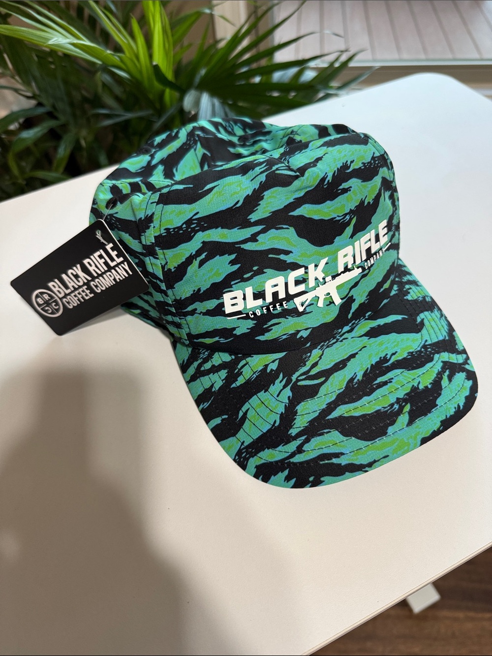 Black Rifle Coffee Company Men's Green & Black Patterned Cap